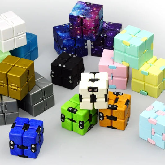 Infinity Cube Fidget Toy – Stress & Anxiety Relief