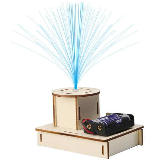 Bubble Noodle DIY Color Fiber Optic Light STEM Kit – Science Experiment for Kids