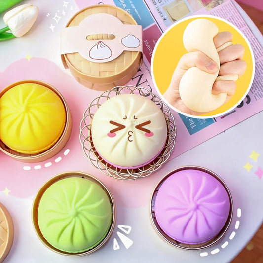 Squishy Steamed Bun Stress Relief Toy