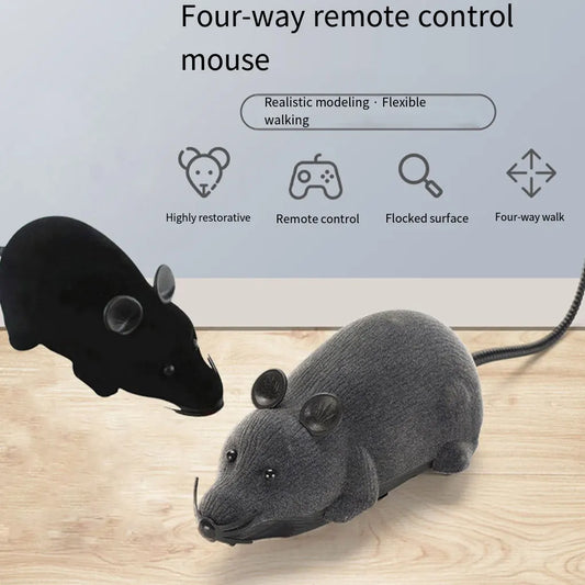 RC Interactive Cat Toy – Portable Remote Control Pet Playtime Toy