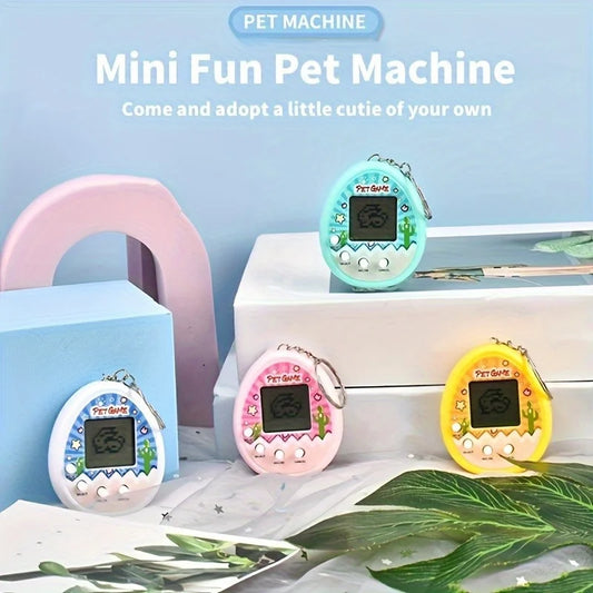 Virtual Tamagotchi Keychain Pet – Cyber Digital Animal Game Toy for Kids