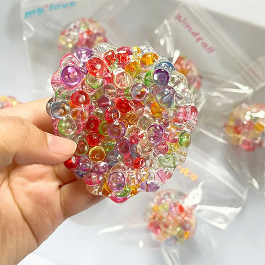 Squishy Ice Bead Stress Ball – Soft Sensory Fidget Toy