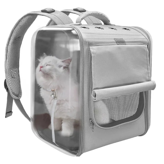 Pet Carrier Backpack – Lightweight Outdoor Travel Bag for Dogs & Cats