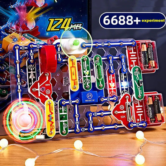 Bubble Noodle Electronic Science Building Block STEM Set – Physics & Technology Model