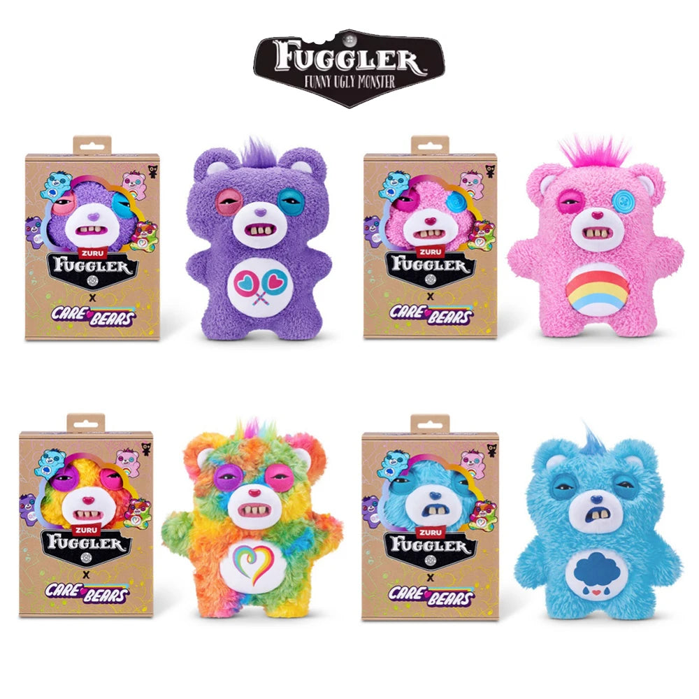 Fuggler x Care Bears Plush Toy – Funny Ugly Monster Stuffed Doll