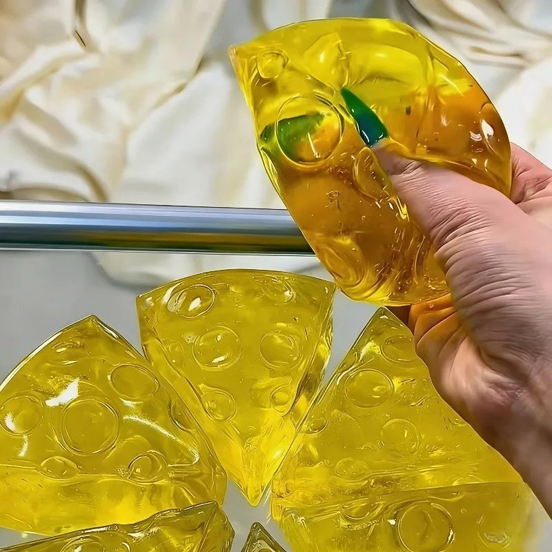 Squishy Honey Cheese Mochi – Super Soft Anti-Stress Squeeze Toy