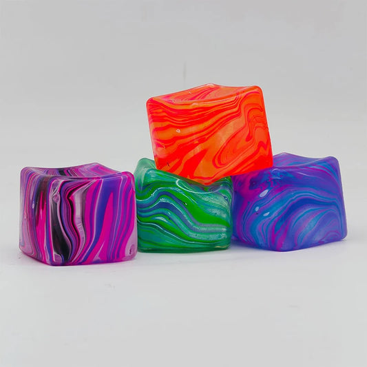 D-Needoh 4-Pack Nice Cube Stress Balls