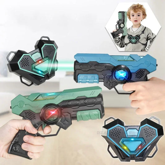 Bubble Noodle Infrared Laser Tag Gun Set – Kids Indoor & Outdoor Battle Game