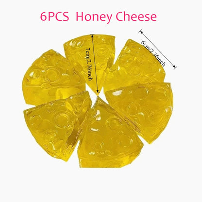 Squishy Honey Cheese Mochi – Super Soft Anti-Stress Squeeze Toy