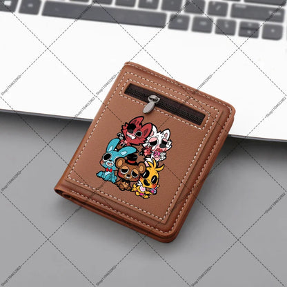 FNAF Wallet – Five Nights at Freddy's Anime Print Portable Purse for Men & Women