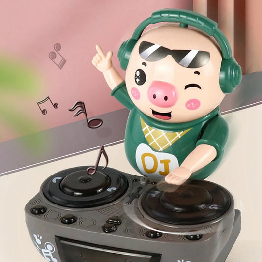 Dancing Light-Up Pig Toy – Musical Electronic Party Doll for Kids & Teens