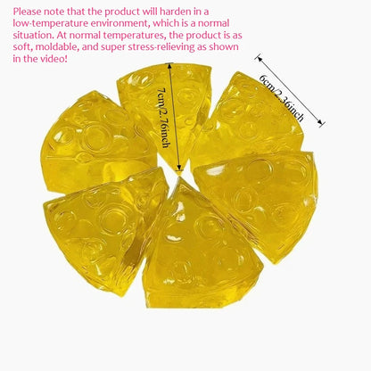 Squishy Honey Cheese Mochi – Super Soft Anti-Stress Squeeze Toy