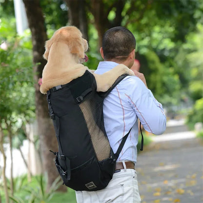 Breathable Washable Pet Carrier Backpack – Portable Adjustable Dog & Cat Bag