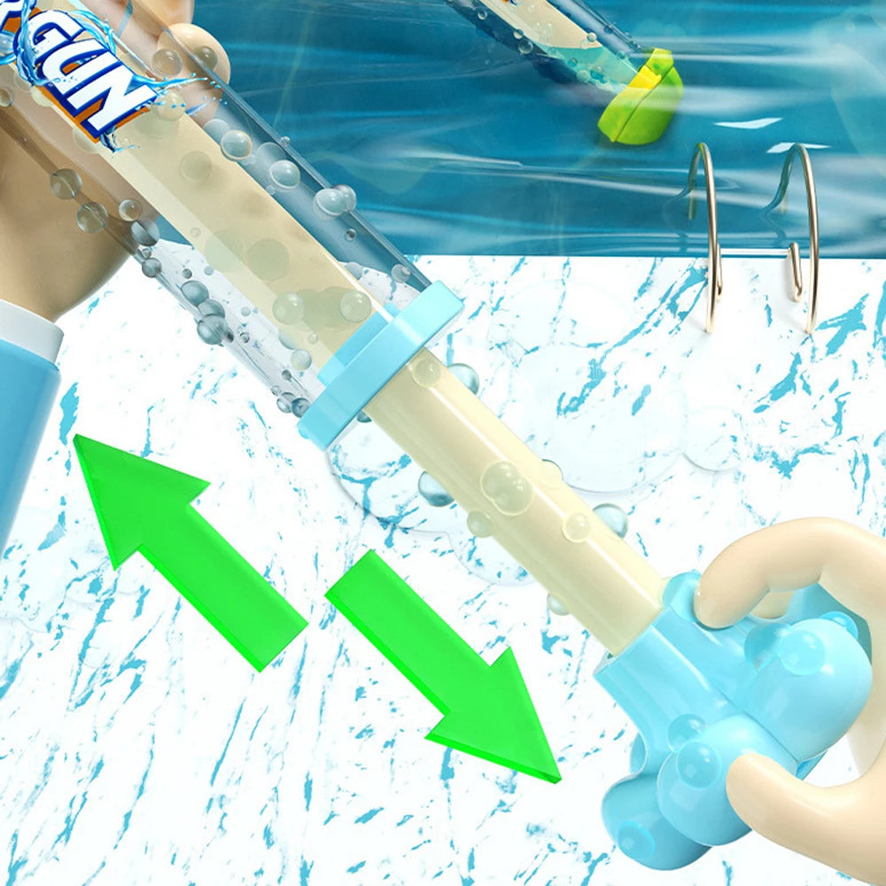 Fireworks Water Gun – Pull-Out Spray Toy for Kids' Summer Water Fights
