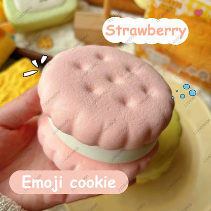 Squishy Cake & Cookie Slow-Rising Squeeze Toy