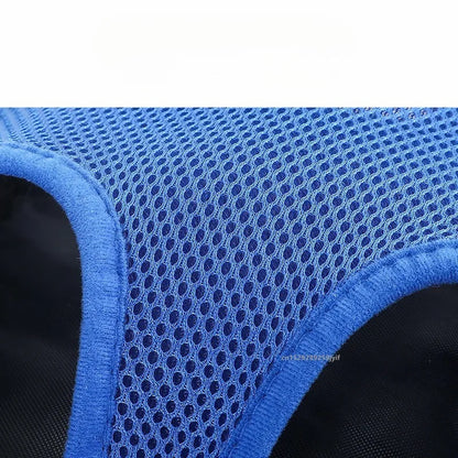 Double Shoulder Mesh Pet Carrier Backpack – Front Bag for Small Cats & Dogs