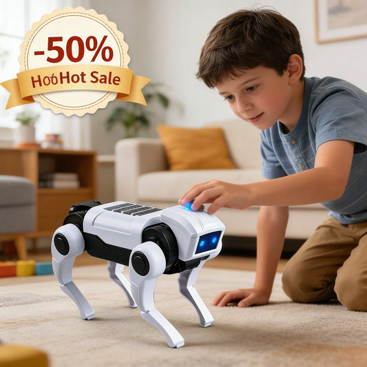 DIY Robot Dog Kit – Interactive Electronic Pet Building Toy for Teens