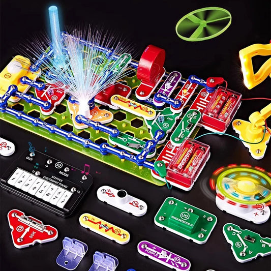 Bubble Noodle Electronic Science Building Block STEM Set – Physics & Technology Model