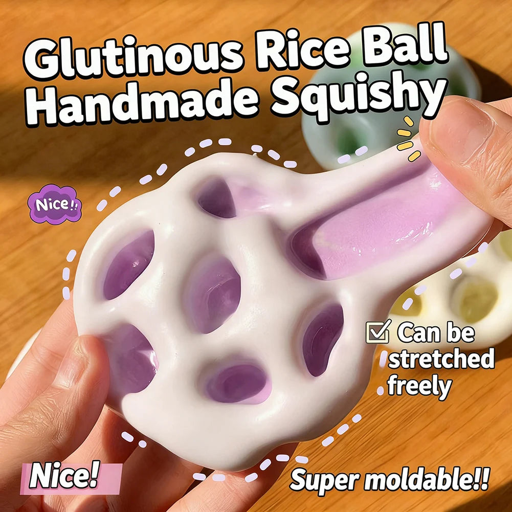 Squishy Stress Ball Fidget Toy – Ultra-Soft Squeeze & Squish (6 Colors)