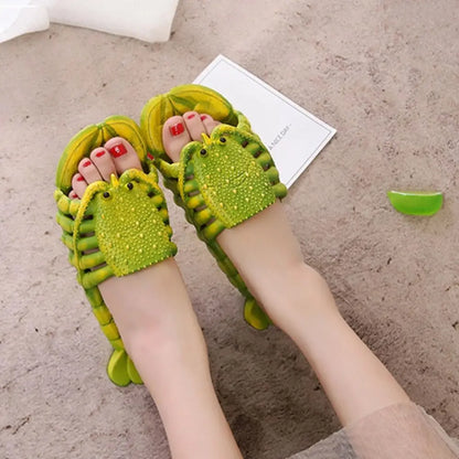 Lobster Slippers – Funny Non-Slip Soft Sole PVC Beach Slides for Men & Women