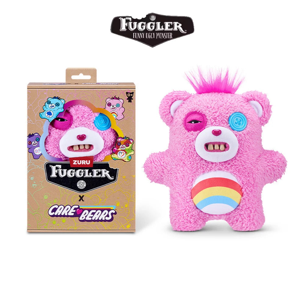 Fuggler x Care Bears Plush Toy – Funny Ugly Monster Stuffed Doll