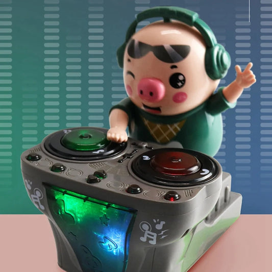 Dancing Light-Up Pig Toy – Musical Electronic Party Doll for Kids & Teens