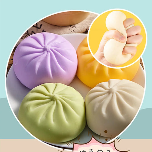 Squishy Steamed Bun Stress Relief Toy
