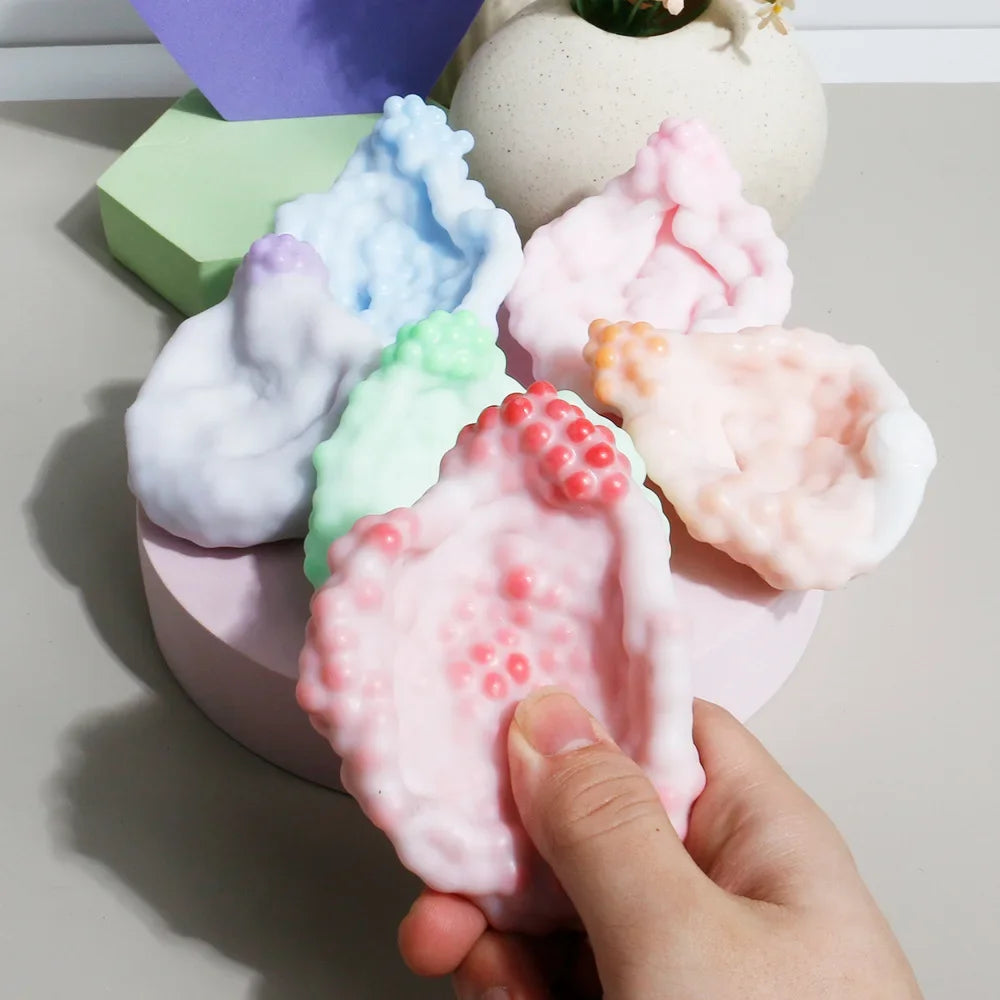 Squishy Slow-Rising Stress Ball – Soft Sensory Squeeze Toy