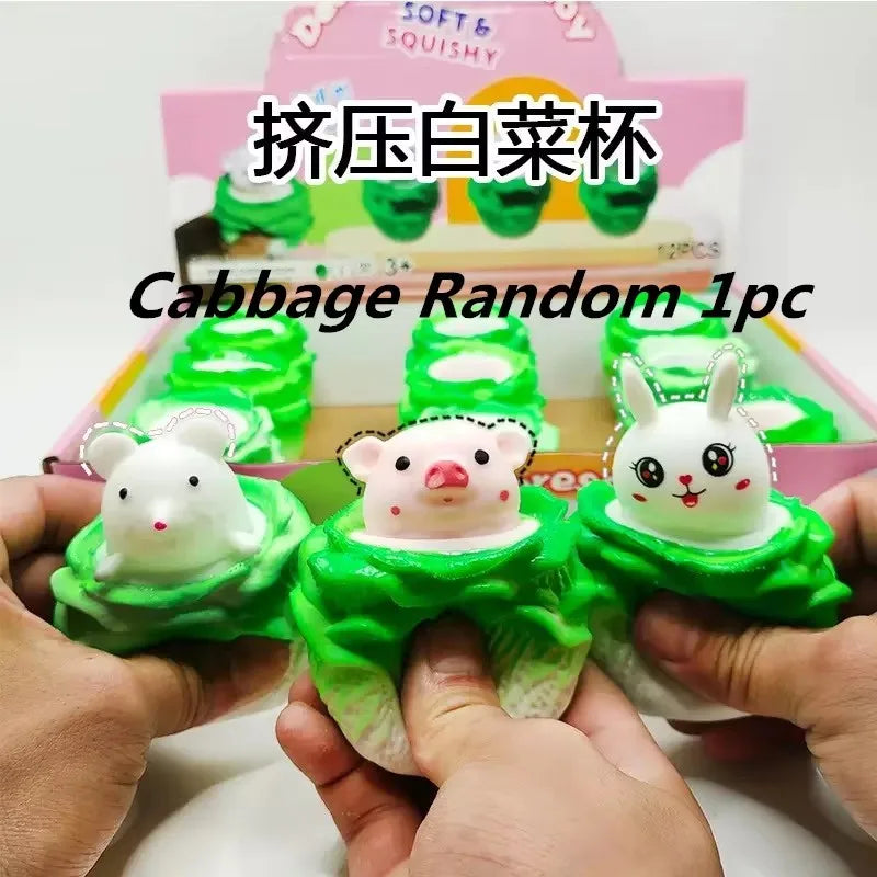 Pop-Up Squishy Cup Toy – Slow Rebound Antistress Fidget for Kids & Adults