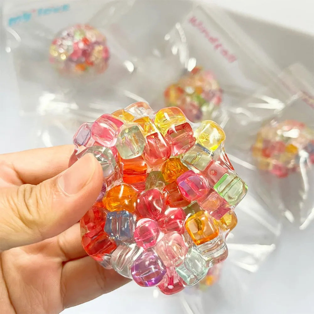 Squishy Ice Bead Stress Ball – Soft Sensory Fidget Toy