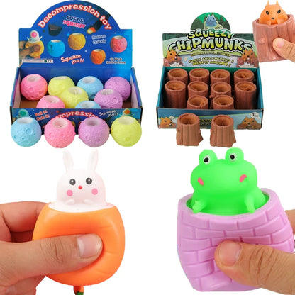 Mystery Pop-Up Squishy Cup Toy – Random Color Slow Rebound Antistress Fidget